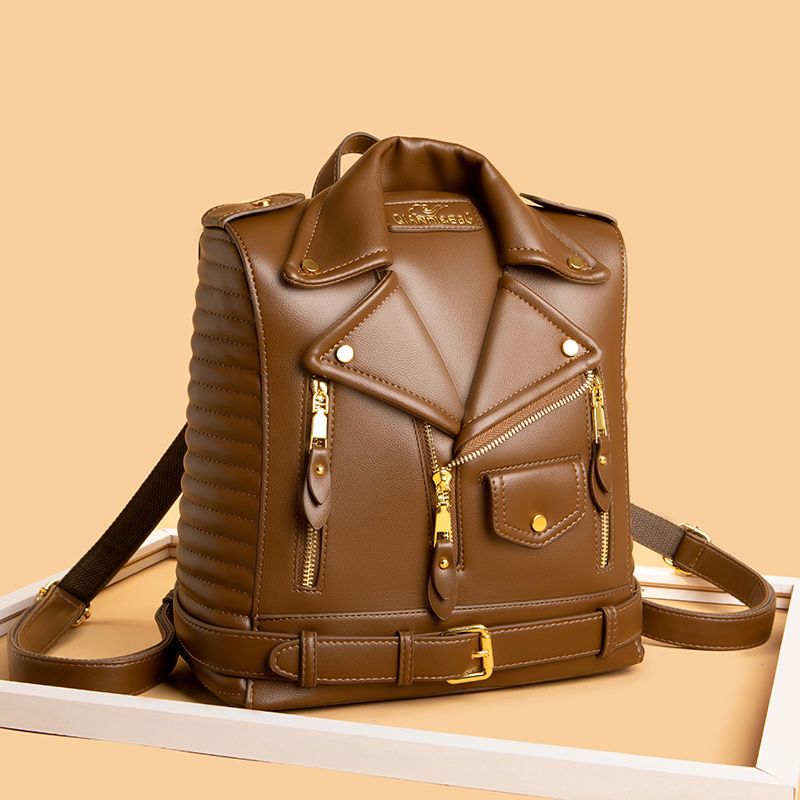 Motorcycle Gear Backpack - European / American Fashion Rivet Personalized