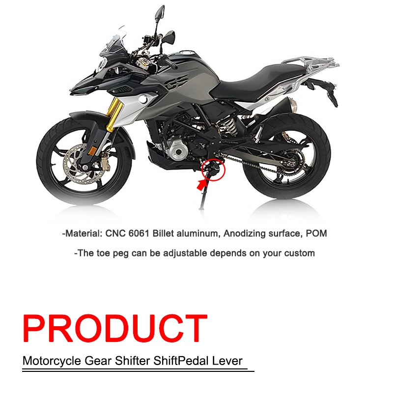 Adjustable Folding Gear Shifte - огляд і ціна Motorcycle Gear Lever Extender